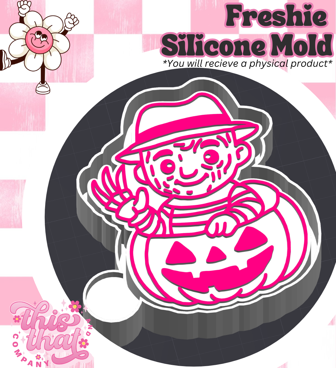 Freshie | Silicone Mold | Horror Pumpkin 4