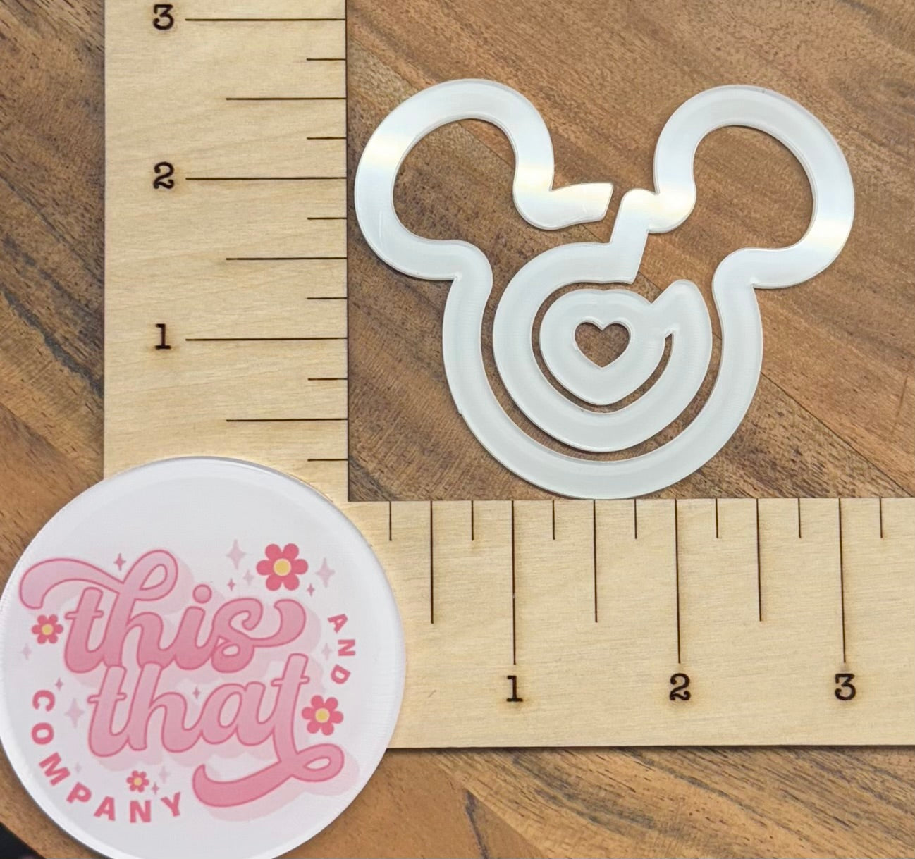 Sublimation Blanks | Sublimation Paper Clip | Acrylic Paper Clip | Mouse