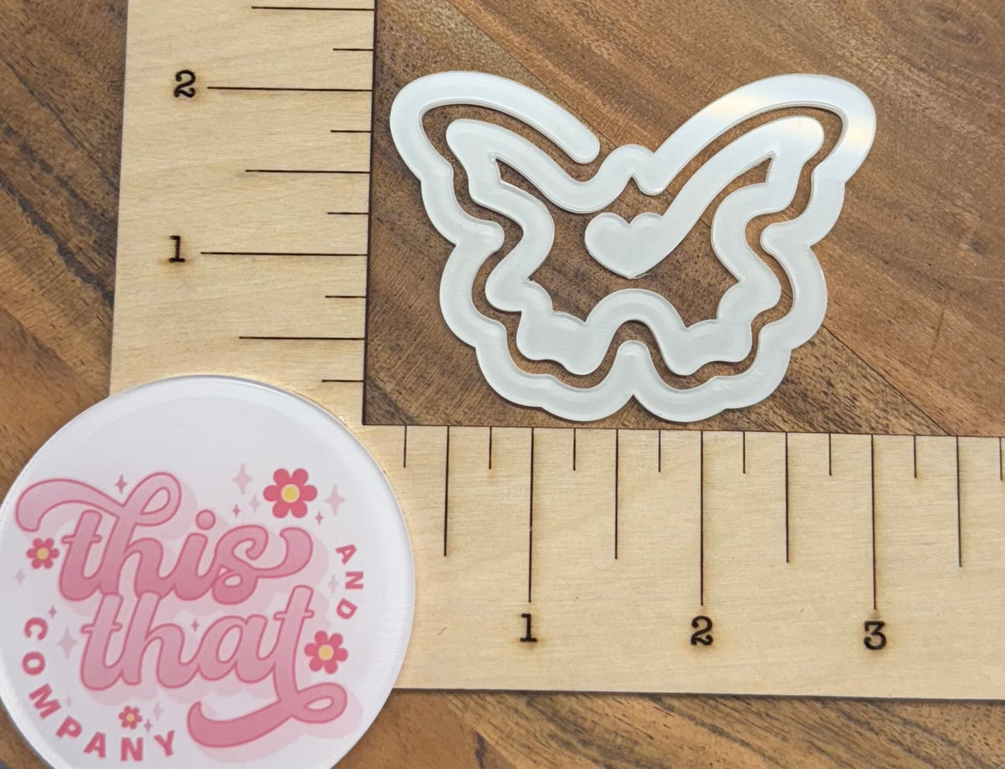Sublimation Blanks | Sublimation Paper Clip | Acrylic Paper Clip | Butterfly 2