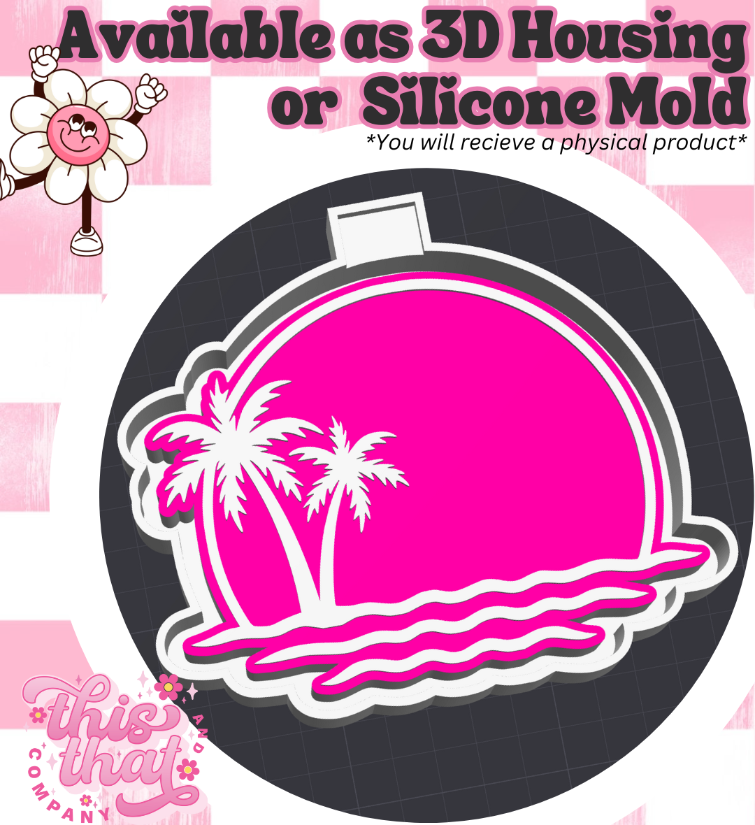 Freshie | Silicone Mold | Ocean Sunset