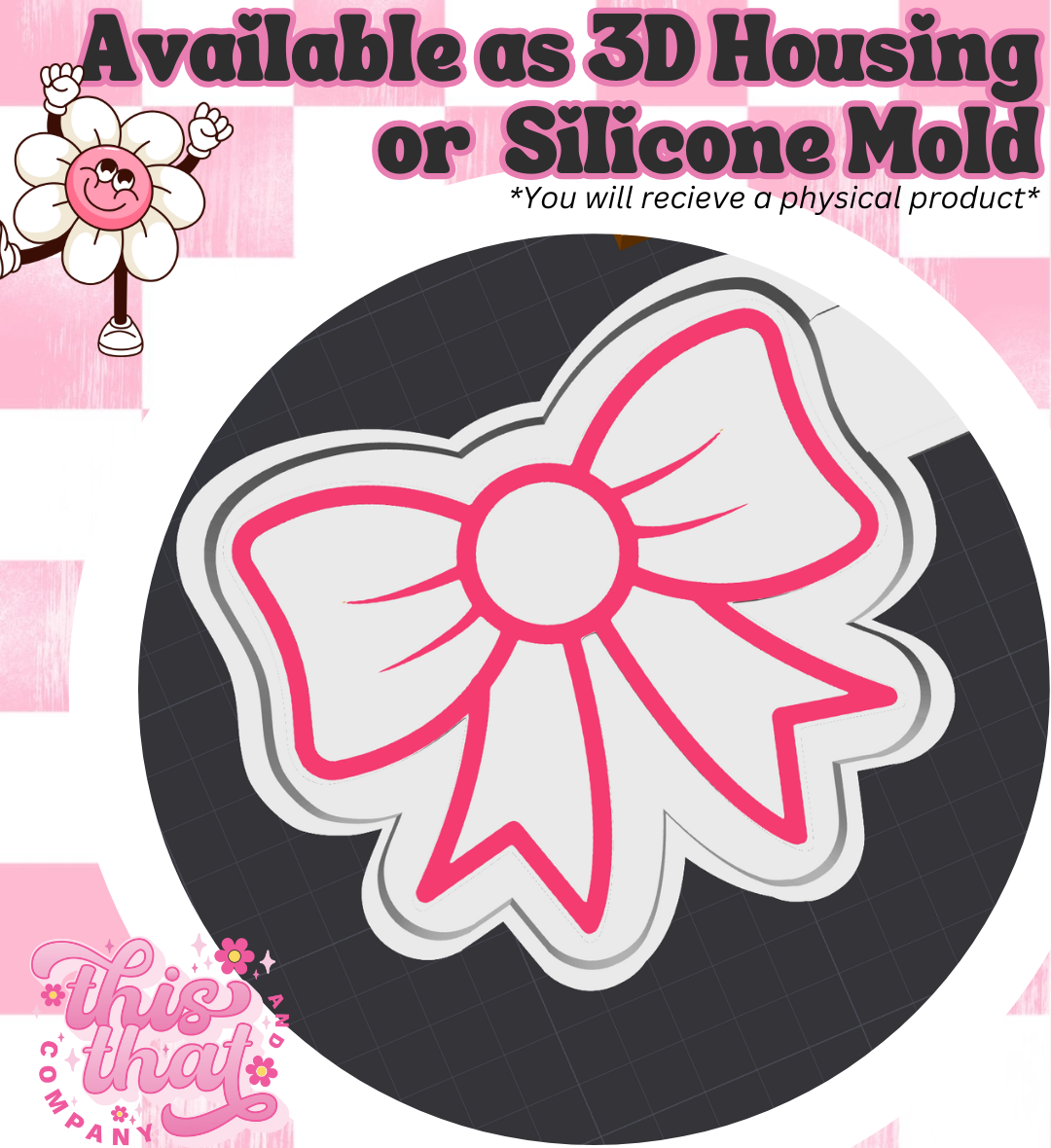 Freshie | Silicone Mold | Bow