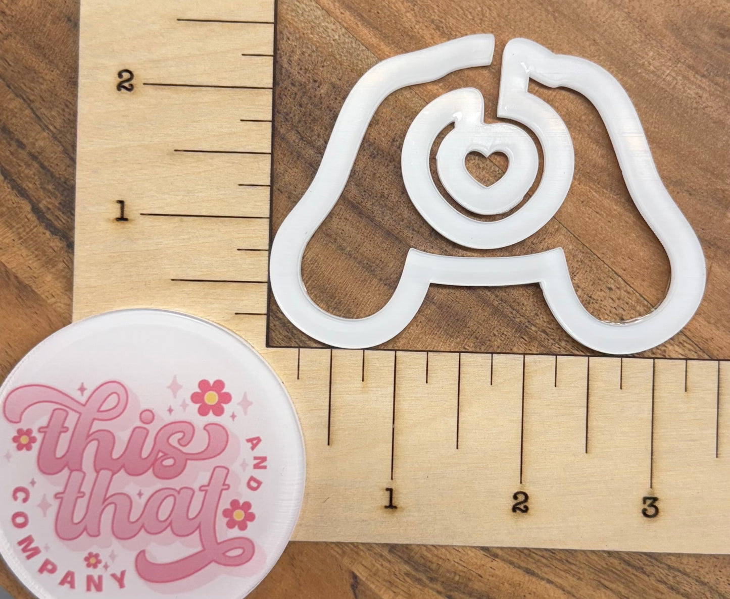 Sublimation Blanks | Sublimation Paper Clip | Acrylic Paper Clip | San White Puppy