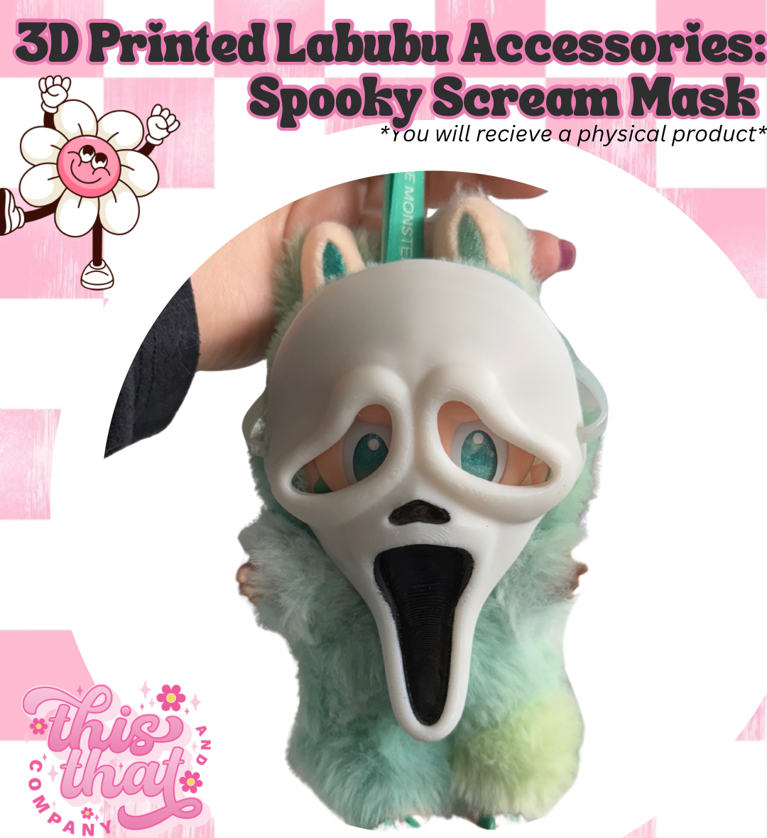 Figure Costume | Keychain Figures | Spooky Mask