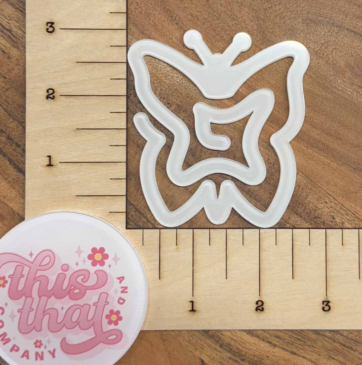 Sublimation Blanks | Sublimation Paper Clip | Acrylic Paper Clip | Butterfly
