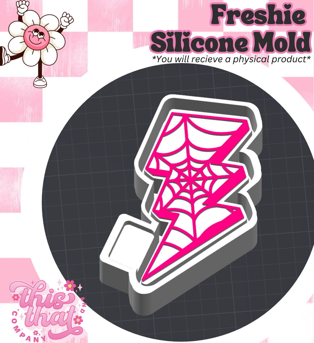 Freshie | Silicone Mold | Webby Thunder