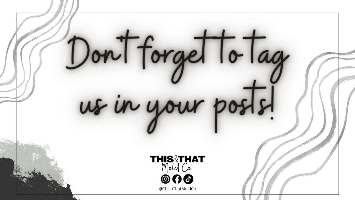 Silicone Mold For Resin | Snow Globe Shaker Keychain