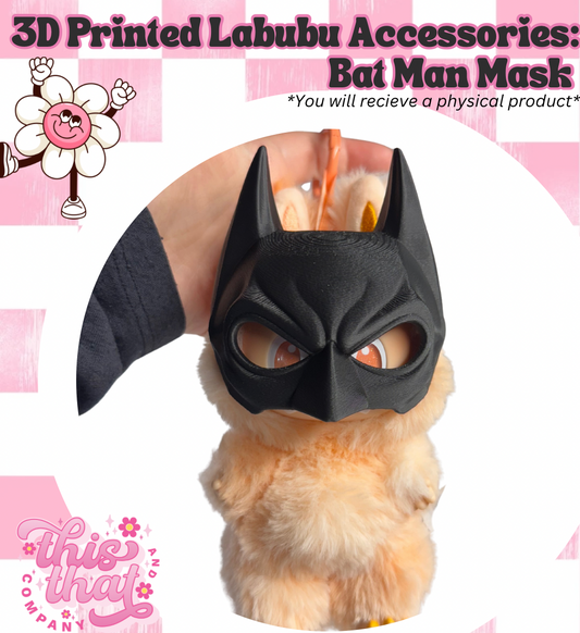 Figure Costume | Keychain Figures | Bat Mask
