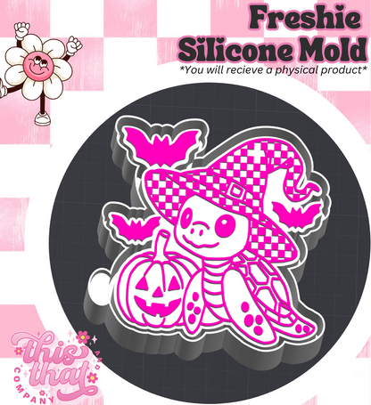 Freshie | Silicone Mold | Witchy Turtle