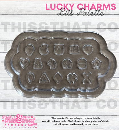 Silicone Mold For Resin |  Lucky Charms Bits Palette