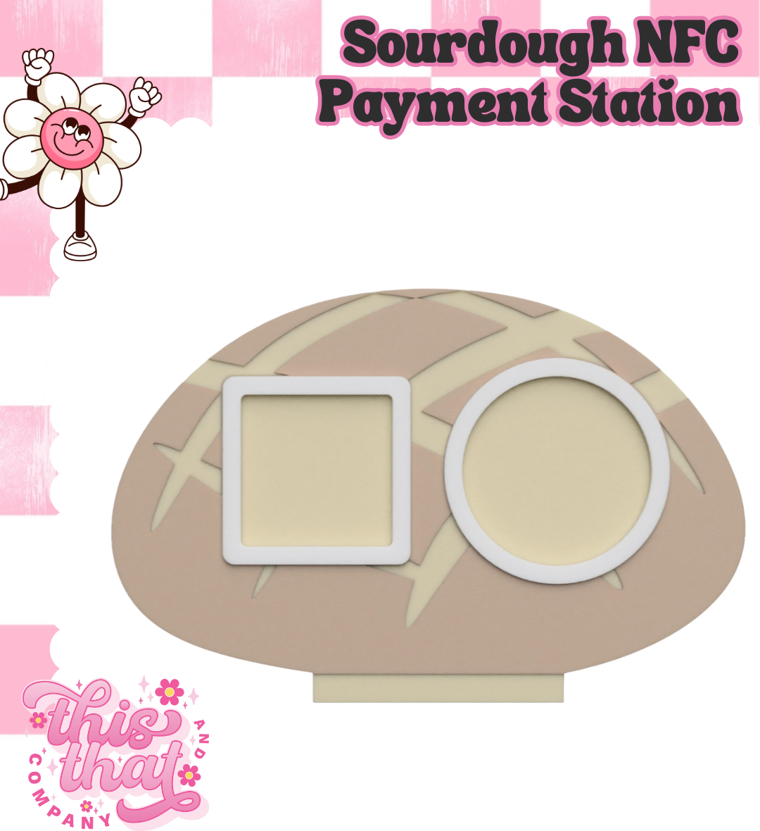 3D Print | Payment Station | FULLY CUSTOMIZABLE | Sourdough