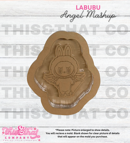Silicone Mold For Resin | Monster Bubu Angel Mashup