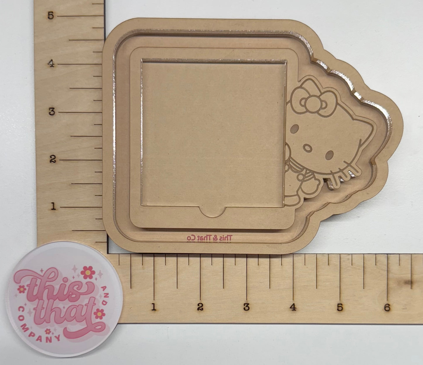 Silicone Mold for Resin | Kawaii San Cat Sticky Note Holder | SHOP EXCLUSIVE