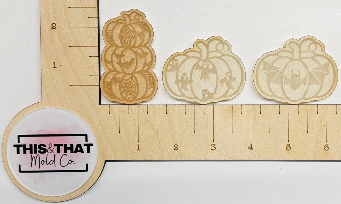 Silicone Mold For Resin | Pumpkins