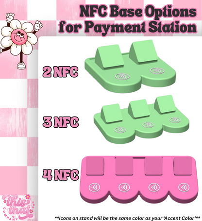 3D Print | Payment Station | FULLY CUSTOMIZABLE | Circle