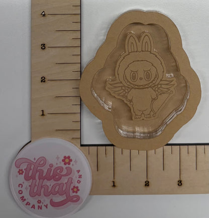 Silicone Mold For Resin | Monster Bubu Angel Mashup