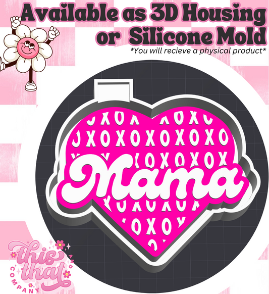 Freshie | Silicone Mold | Mama XOXO Heart