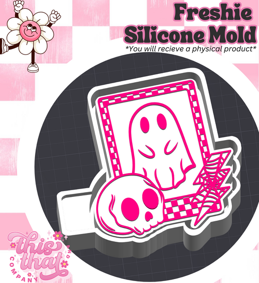Freshie | Silicone Mold | Spooky Stamp