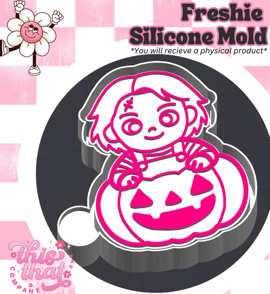 Freshie | Silicone Mold | Horror Pumpkin 5
