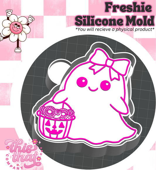 Freshie | Silicone Mold | Western Ghostie