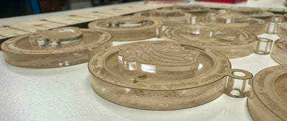 Silicone Mold for Resin | Layered Zodiac Keychain w/ Attributes