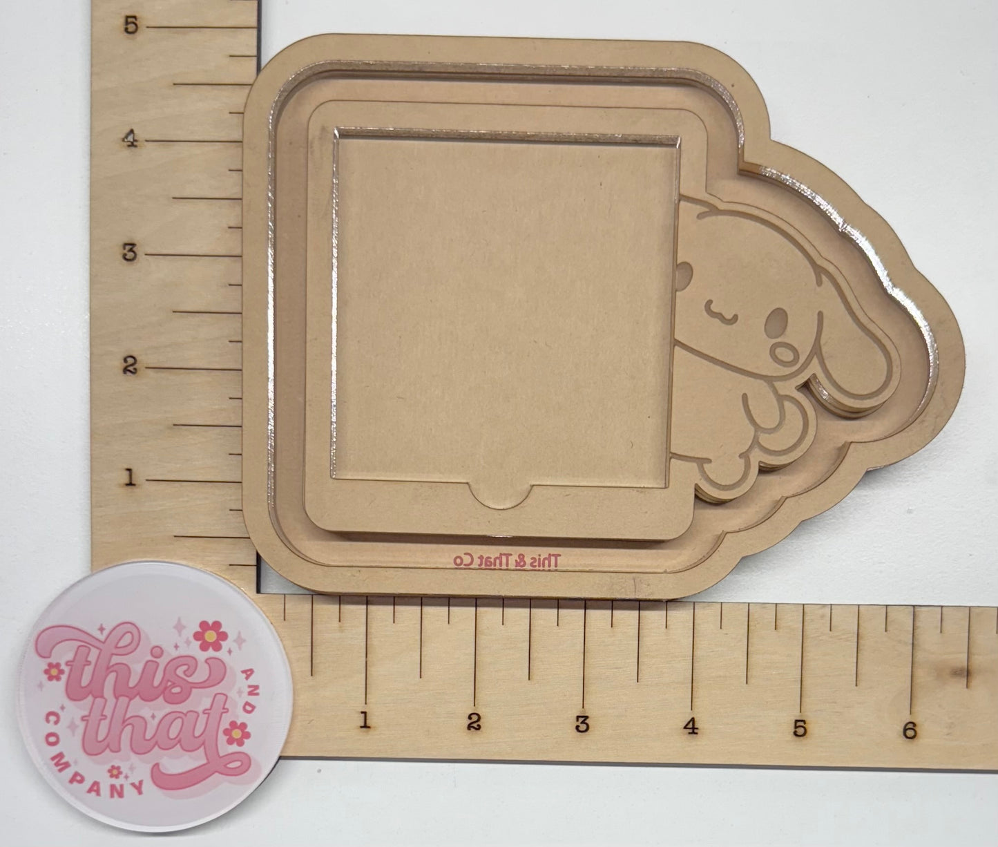 Silicone Mold for Resin | Kawaii San Dog Sticky Note Holder | SHOP EXCLUSIVE