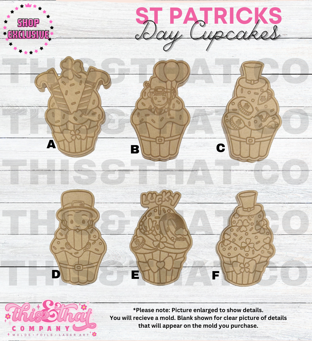 Silicone Mold | St Pattys Day Cupcakes | SHOP EXCLUSIVE