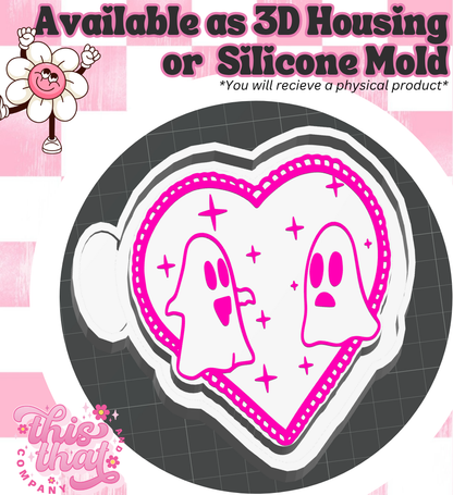 Freshie | Silicone Mold | Lover Ghosts