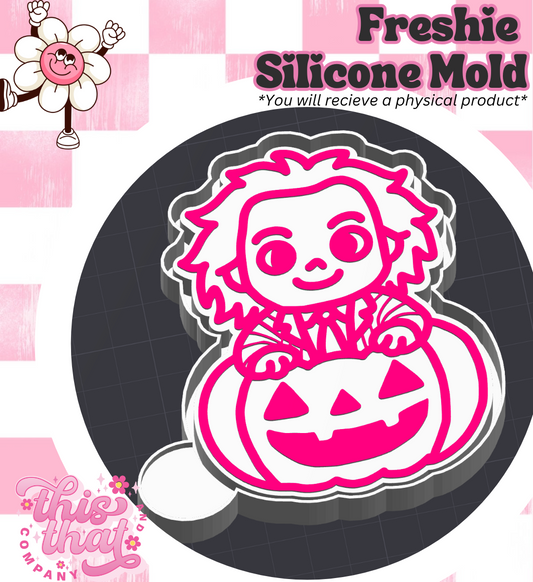 Freshie | Silicone Mold | Horror Pumpkin 2