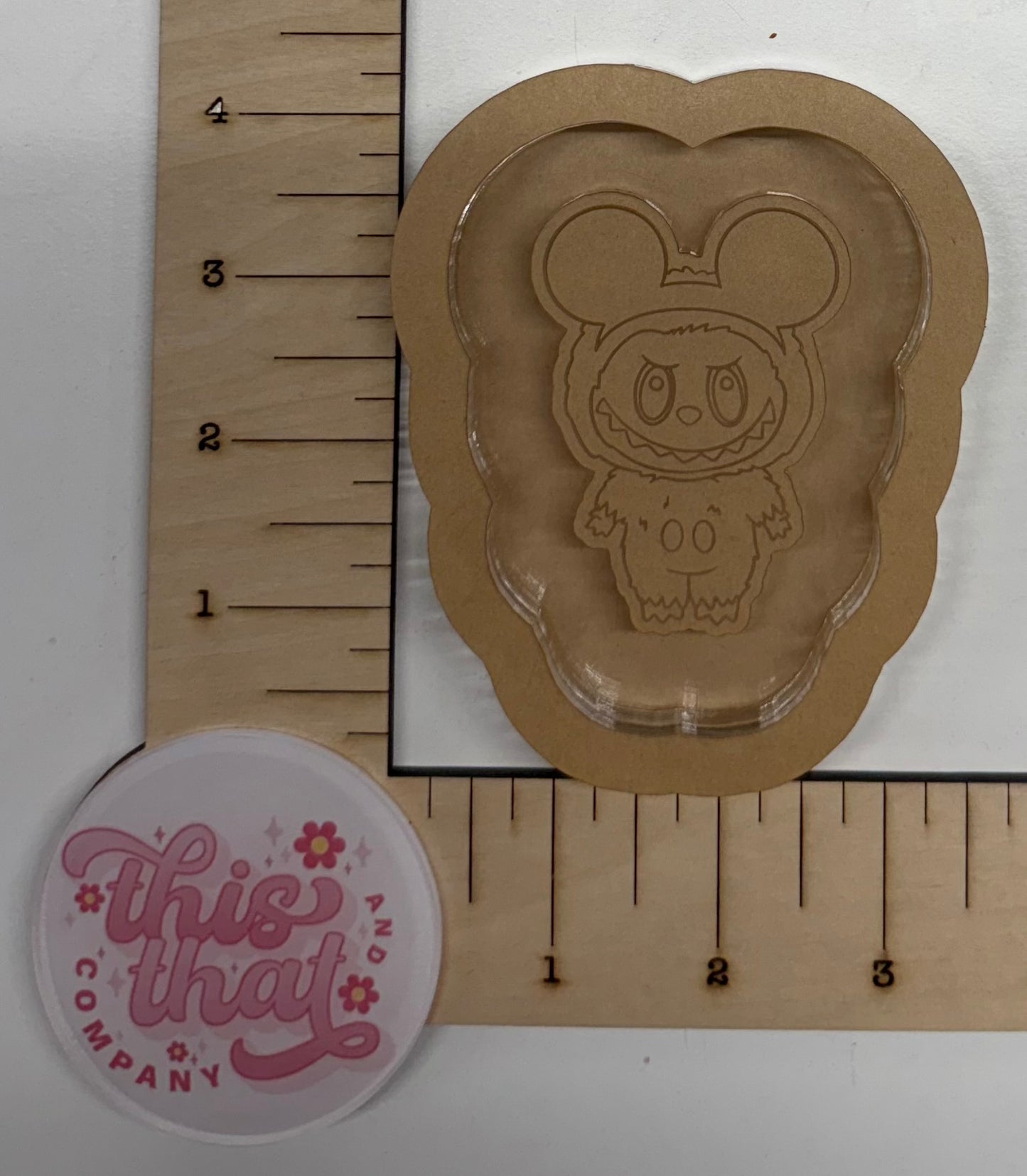 Silicone Mold For Resin | Monster Bubu Mouse Mashup