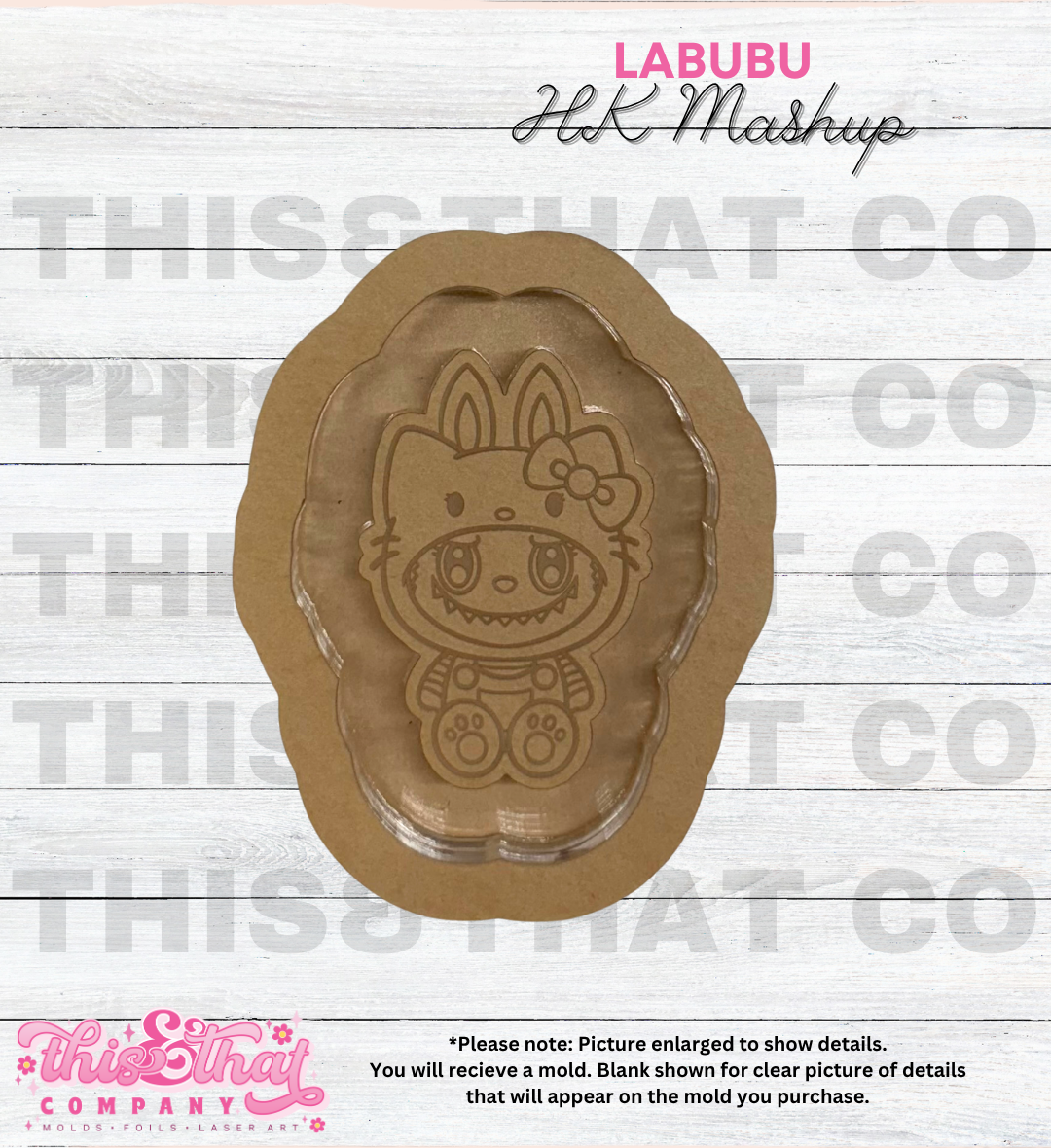 Silicone Mold for Resin | Monster Bubu Cat Mashup