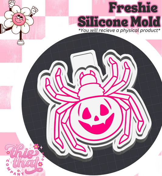 Freshie | Silicone Mold | Pumpkin Spider