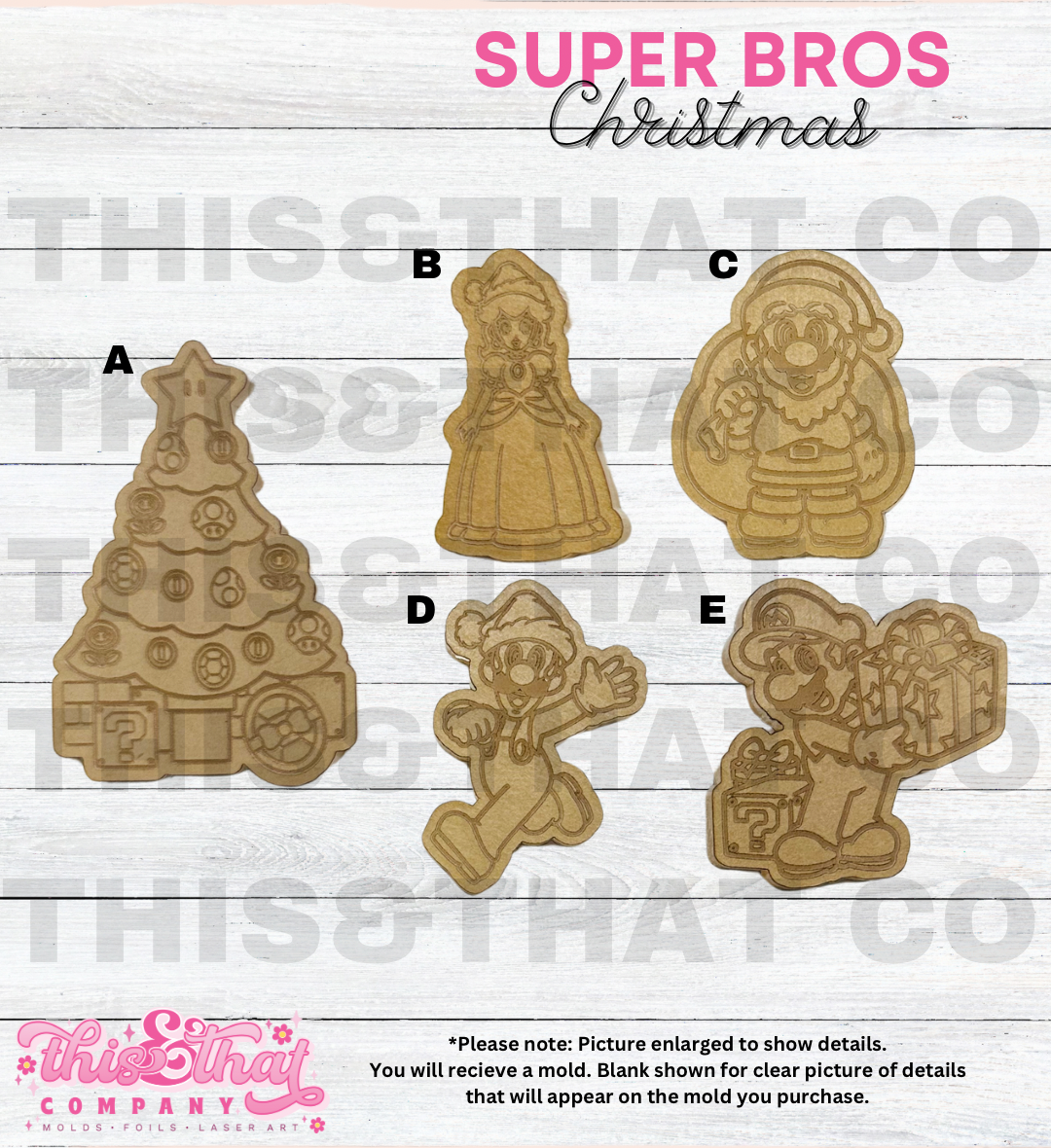 Silicone Mold For Resin | Plumber Brothers Christmas