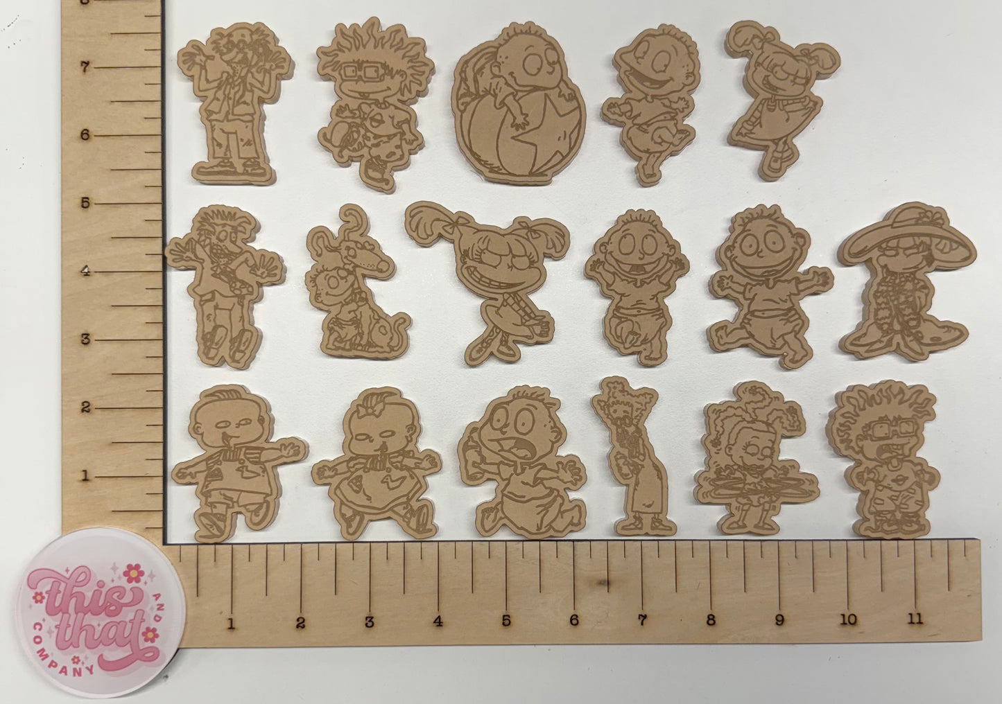 Silicone Mold For Resin | Nostalgic Baby Cartoon Flats