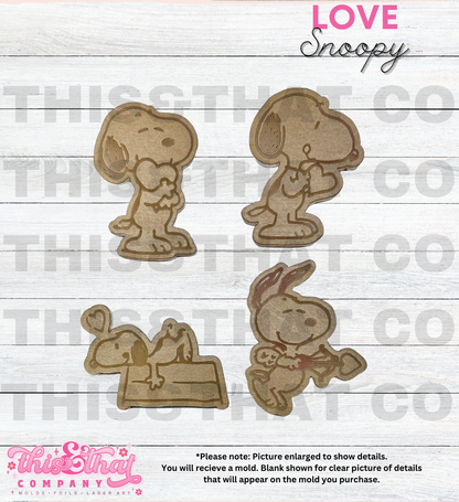 Silicone Mold For Resin | Nostalgic Valentines Day