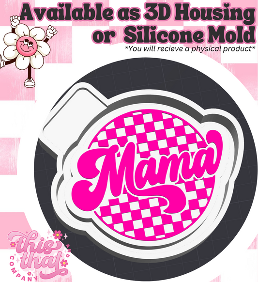 Freshie | Silicone Mold | Checkered Mama