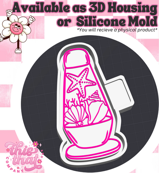Freshie | Silicone Mold | Beach Lava Lamp