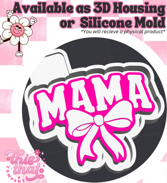 Freshie | Silicone Mold | 'Mama' with Bow