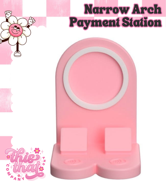 3D Print | Payment Station | FULLY CUSTOMIZABLE | Narrow Arch