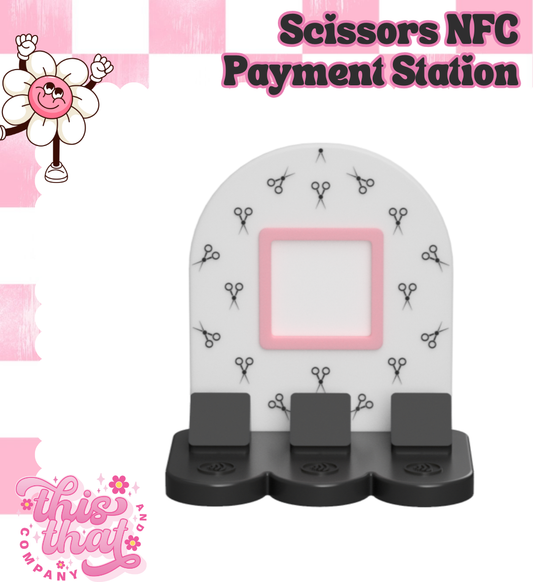3D Print | Payment Station | FULLY CUSTOMIZABLE | Scissors