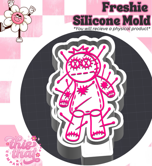 Freshie | Silicone Mold | Voodoo Doll