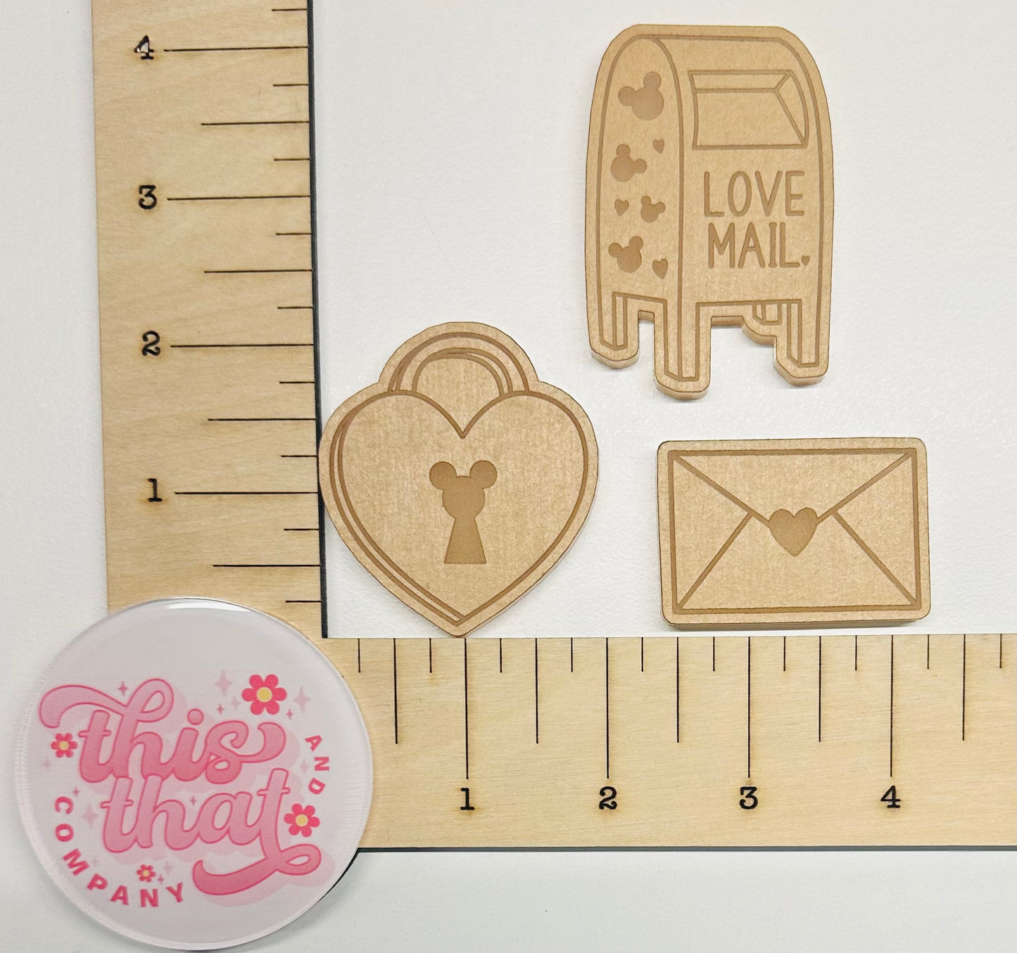 Silicone Mold For Resin | VDay Flats