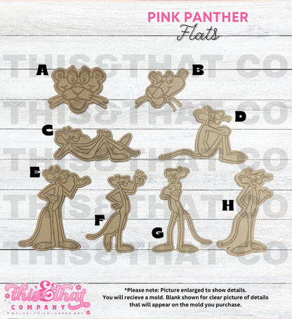 Silicone Mold For Resin |  Nostalgic Pink Cat