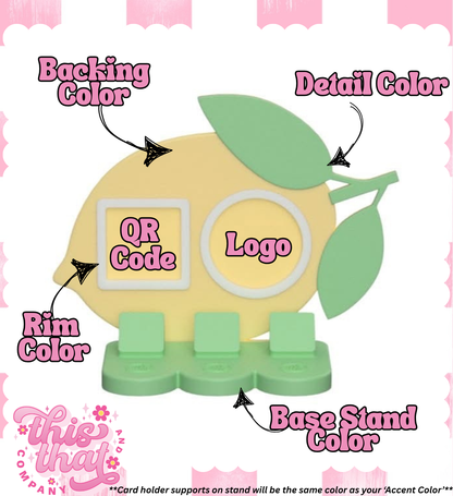 3D Print | Payment Station | FULLY CUSTOMIZABLE | Lemon