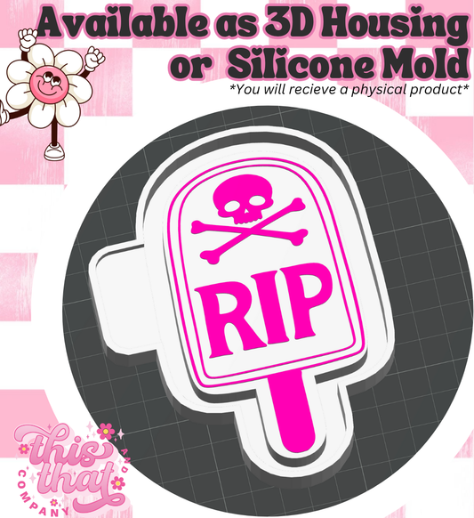 Freshie | Silicone Mold | RIP Popsicle