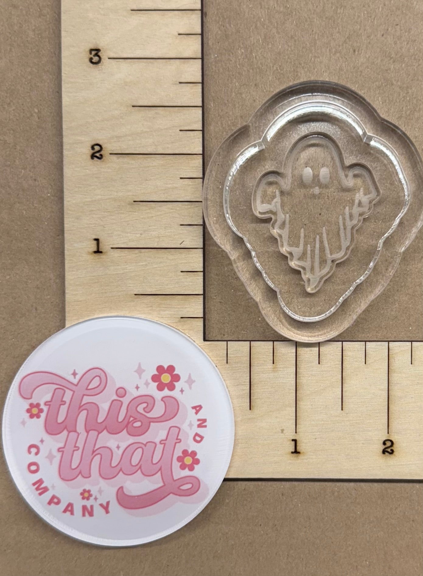 Silicone Mold For Resin | Ghost Flat