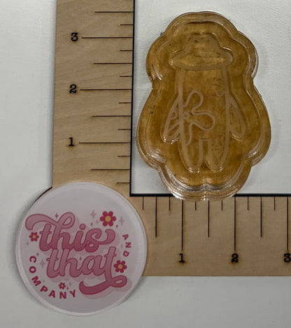 Silicone Mold for Resin | Bubbly Guy Cartoon