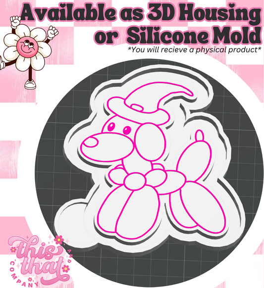 Freshie | Silicone Mold | Witchy Balloon Dog