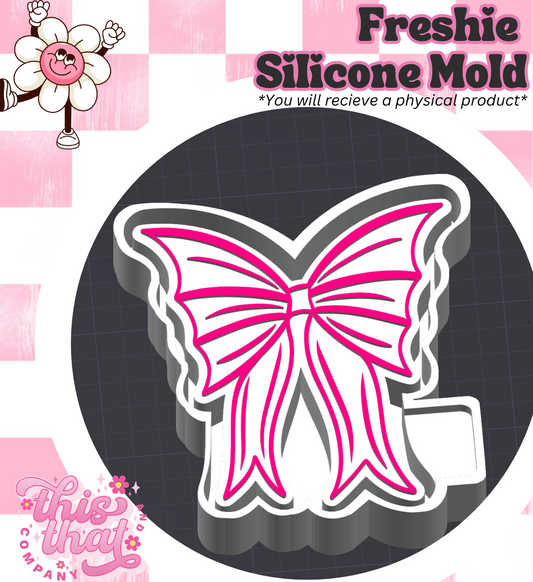Freshie | Silicone Mold | Bat Bow