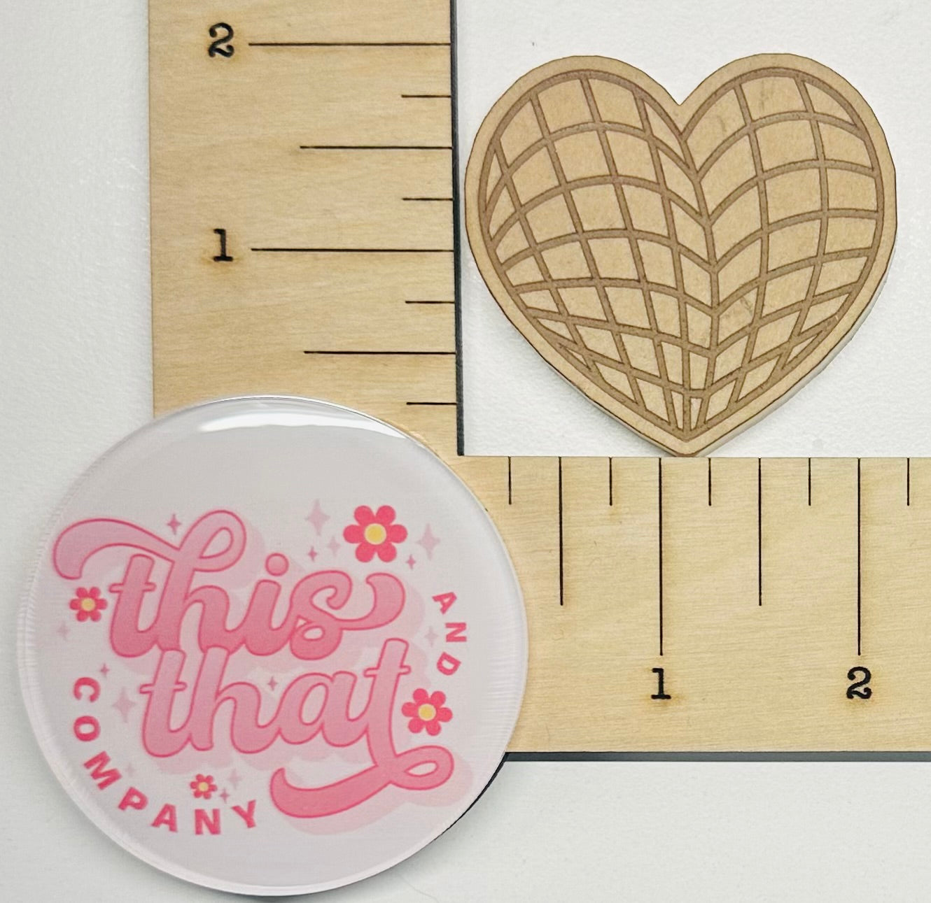 Silicone Mold For Resin | Disco Heart Flat