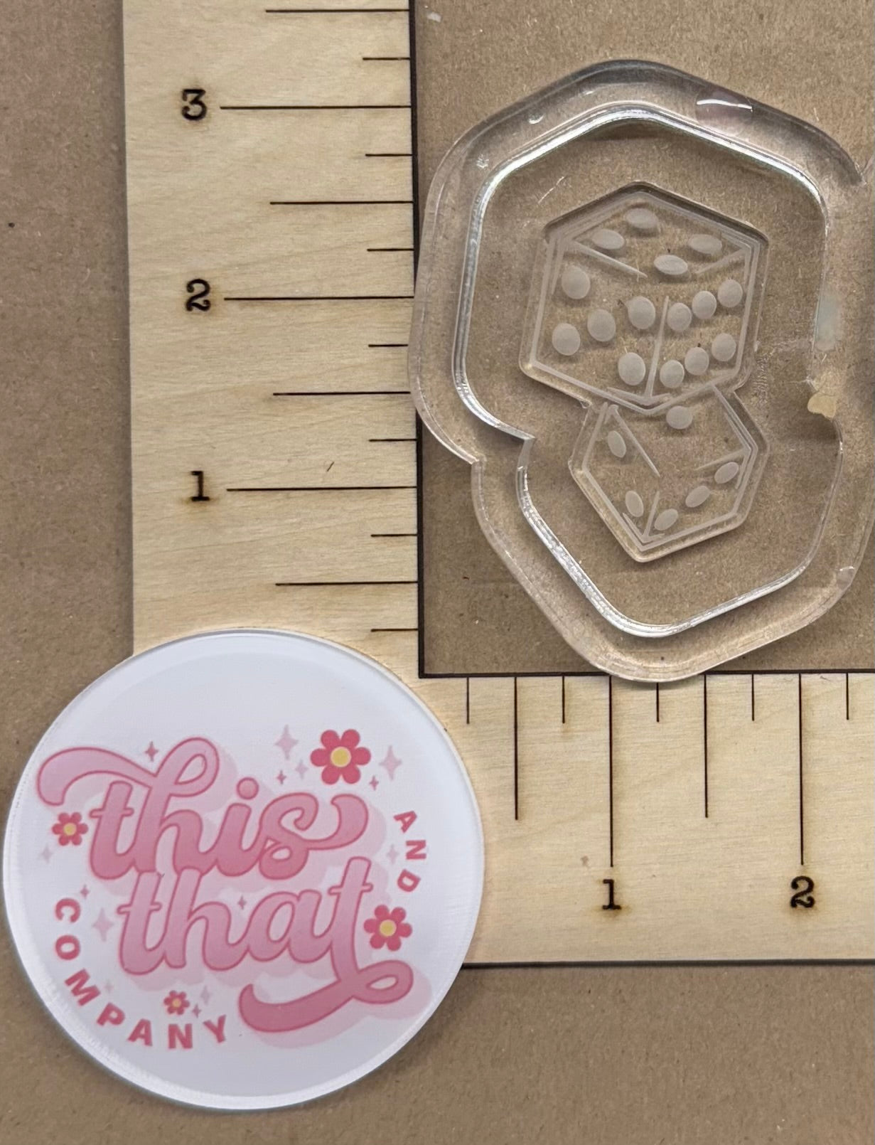 Silicone Mold For Resin | Rolling Dice Flat